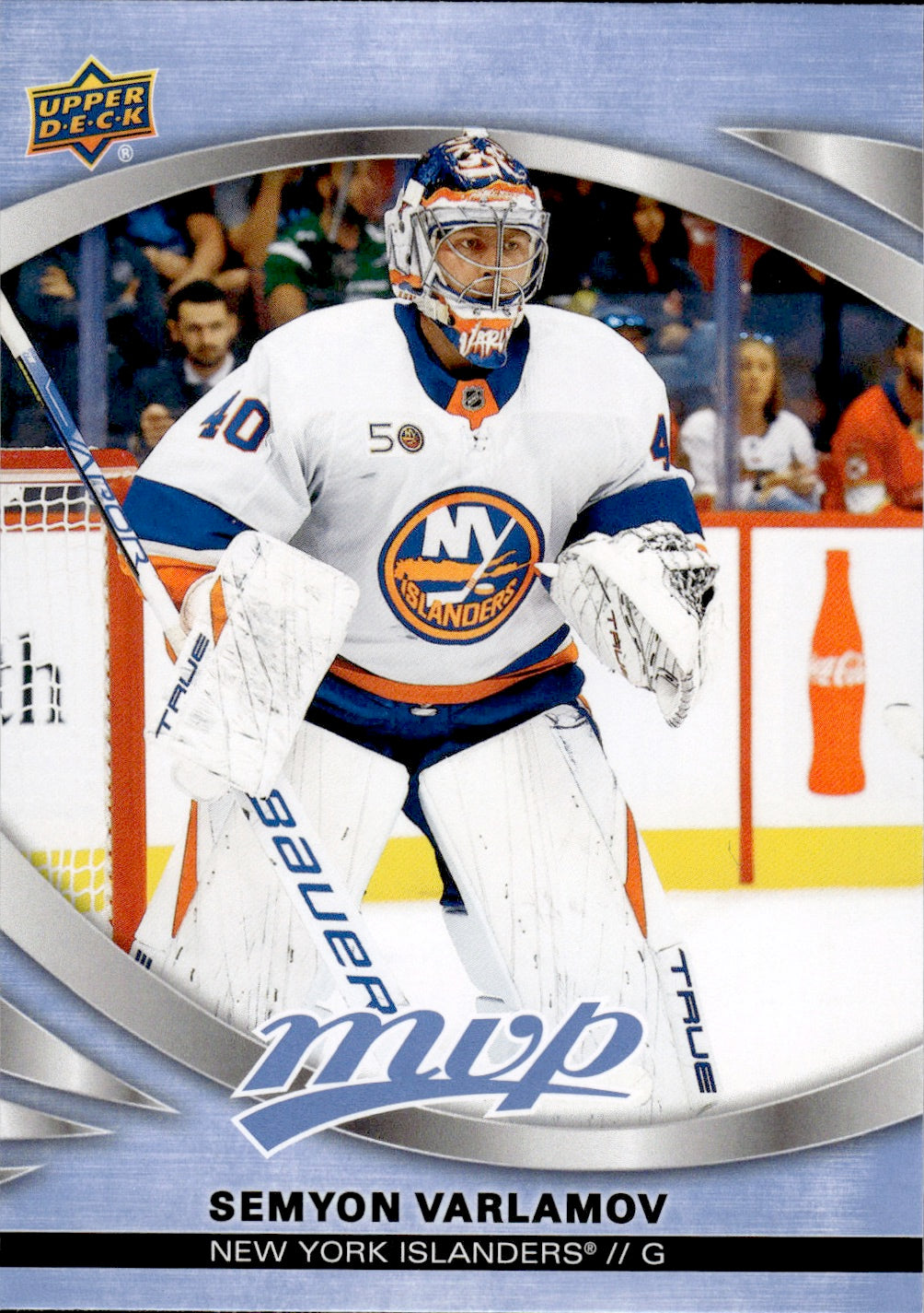 2023-24 Upper Deck MVP Hockey - Base #8 Semyon Varlamov - New York Islanders