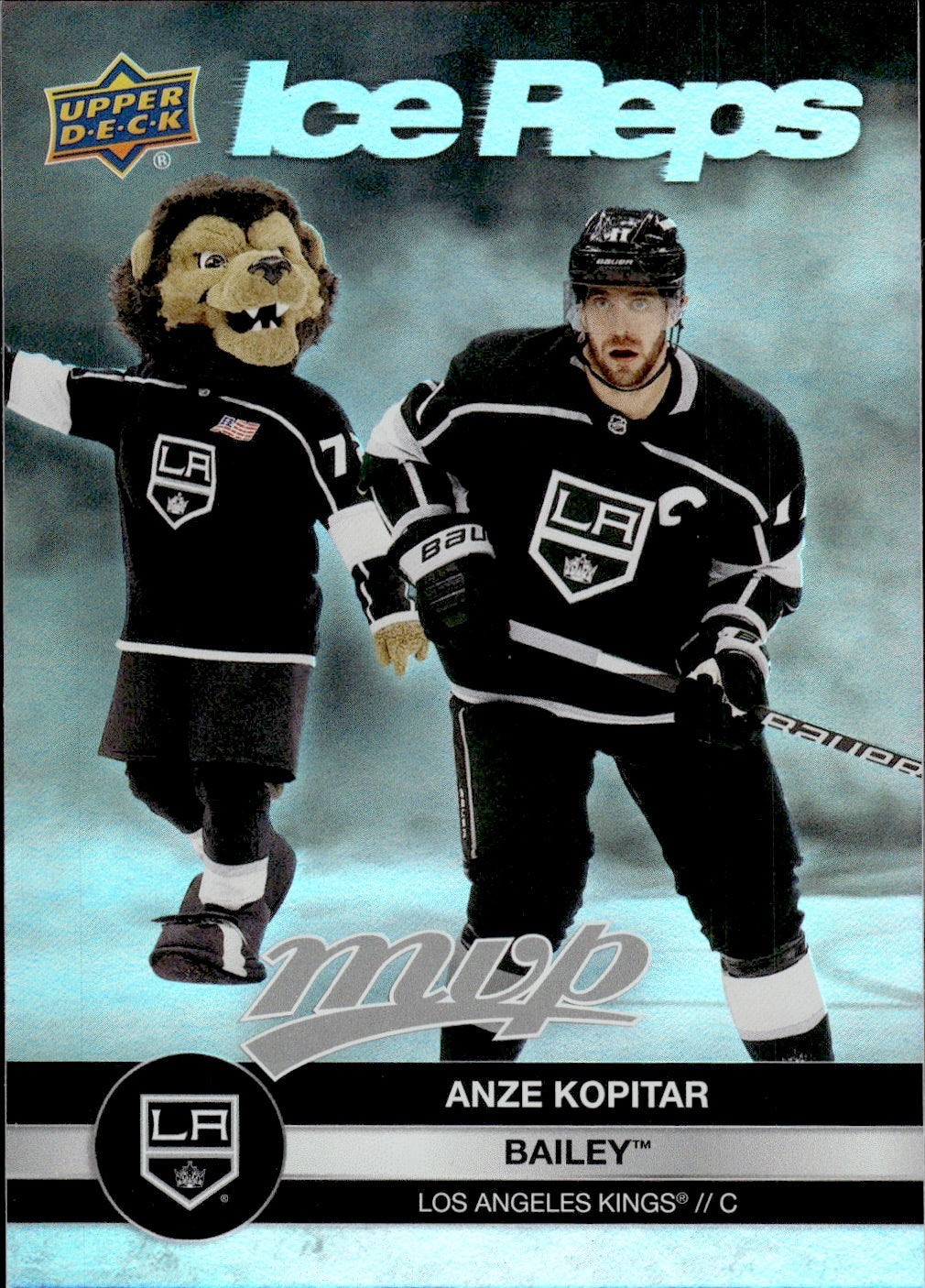 2023-24 Upper Deck MVP Hockey - Ice Reps #IR-1 Anze Kopitar - Los Angeles Kings - Bailey