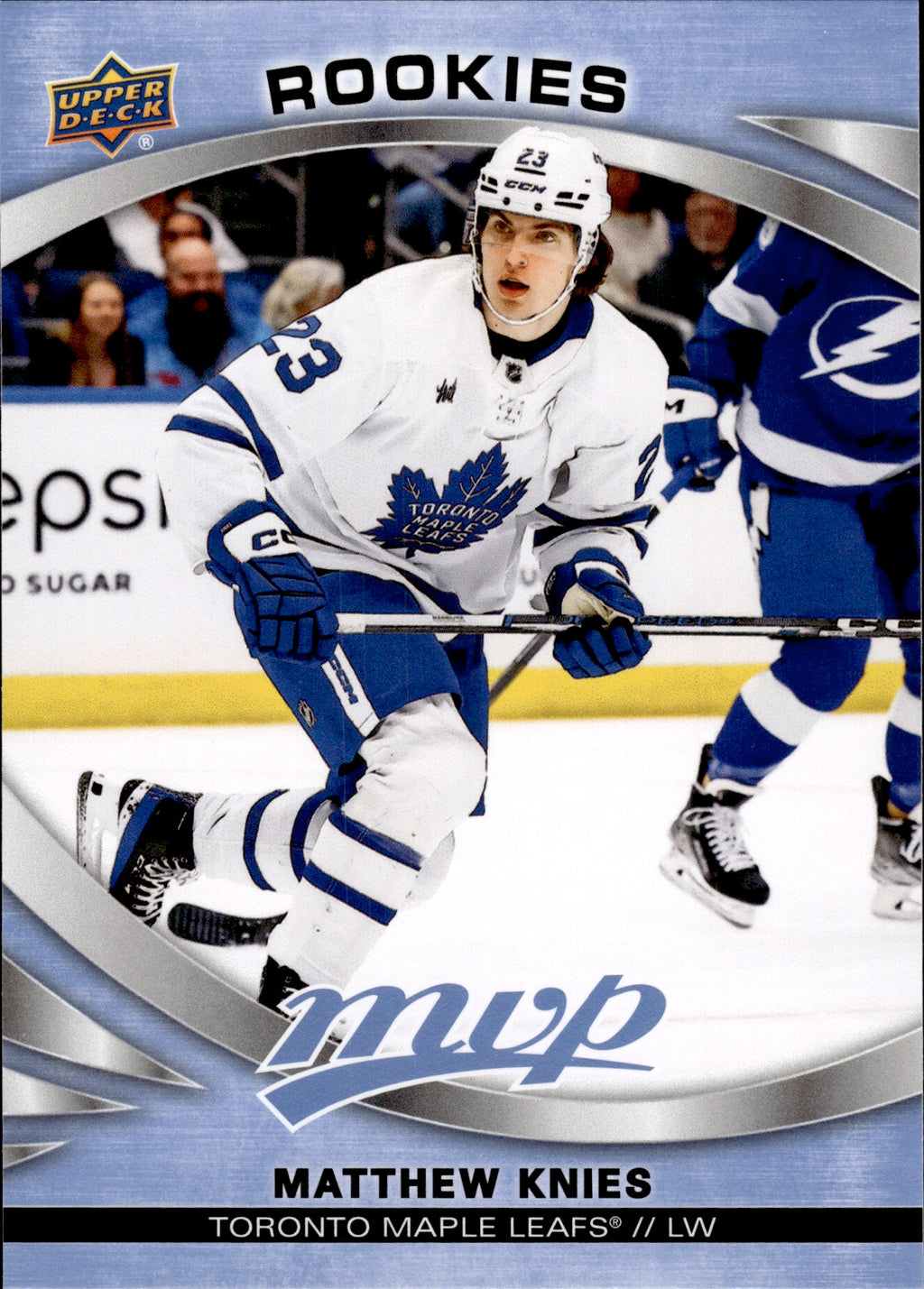 2023-24 Upper Deck MVP Hockey - Rookies #244 Matthew Knies - Toronto Maple Leafs