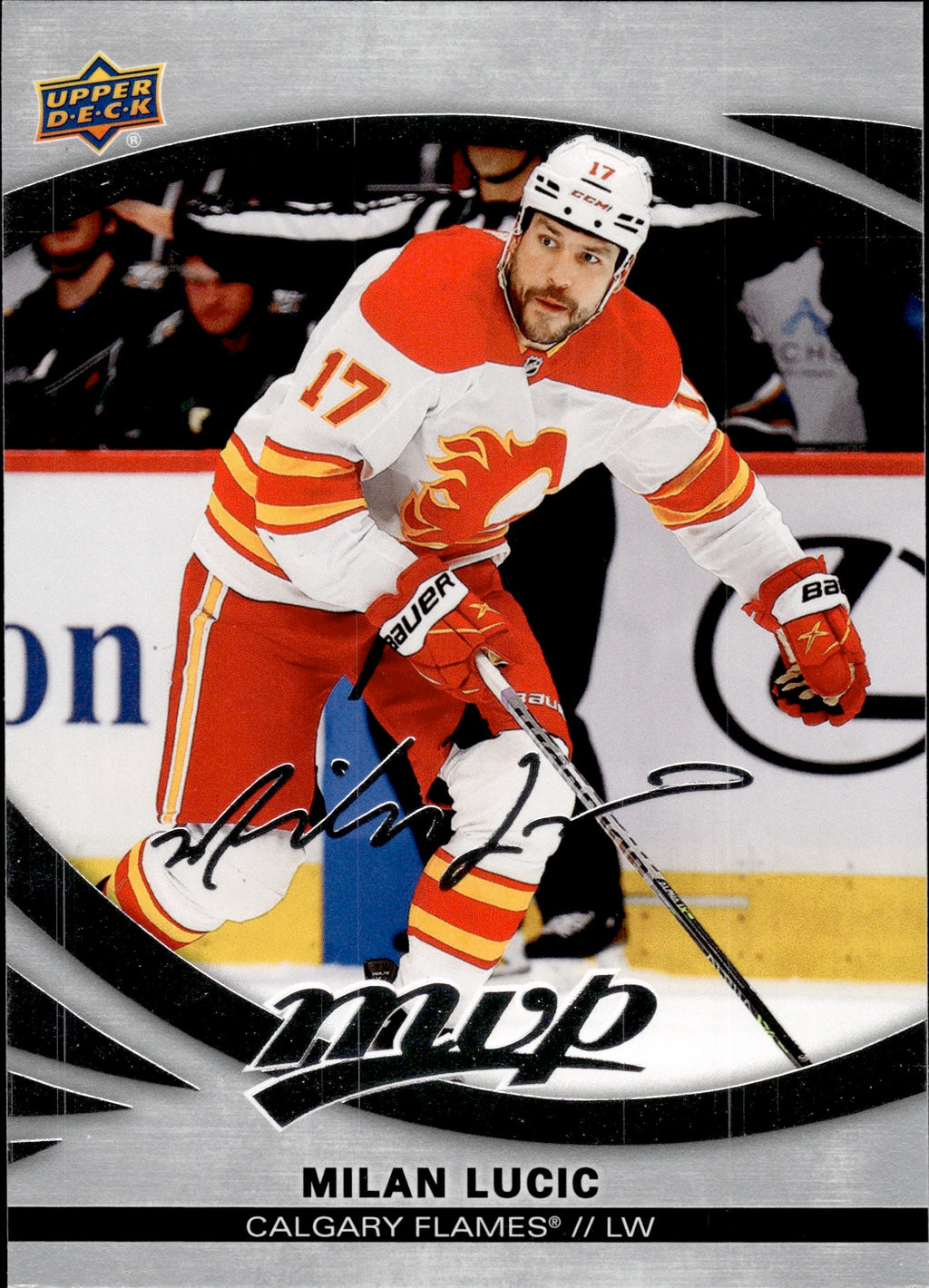 2023-24 Upper Deck MVP Hockey - Silver Scripts #150 Milan Lucic - Calgary Flames