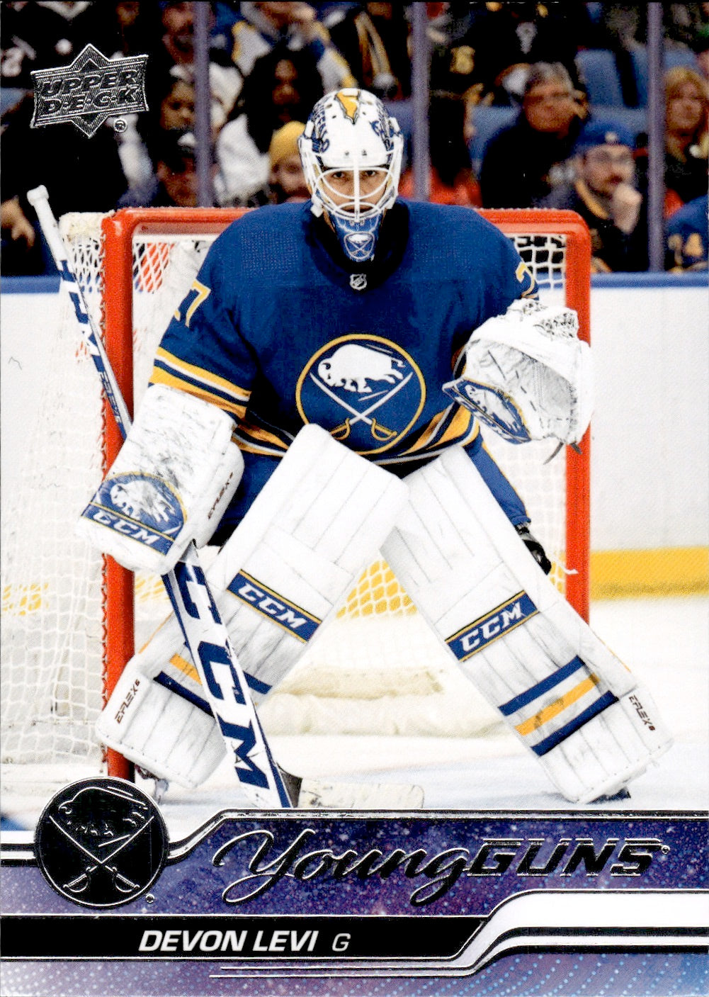 2023-24 Upper Deck Series 1 Hockey - Base - Young Guns #237 Devon Levi - Buffalo Sabres