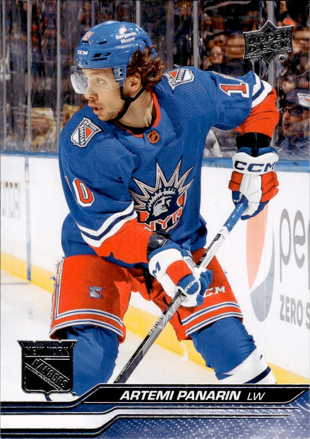 2023-24 Upper Deck Series 1 Hockey - Base #121 Artemi Panarin - New York Rangers