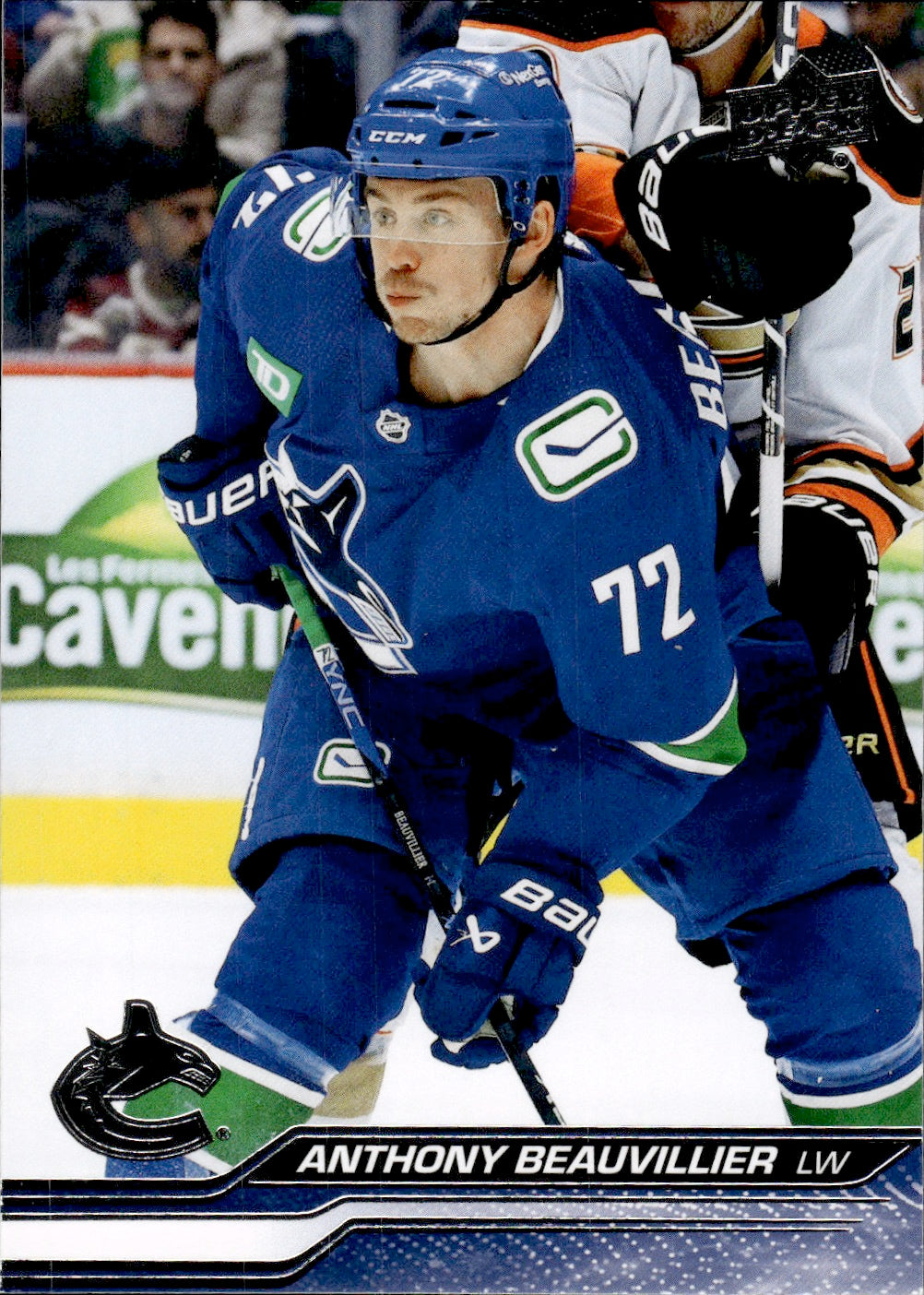 2023-24 Upper Deck Series 1 Hockey - Base #175 Anthony Beauvillier - Vancouver Canucks