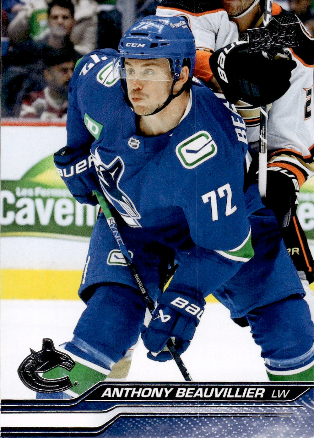 2023-24 Upper Deck Series 1 Hockey - Base #175 Anthony Beauvillier - Vancouver Cunucks