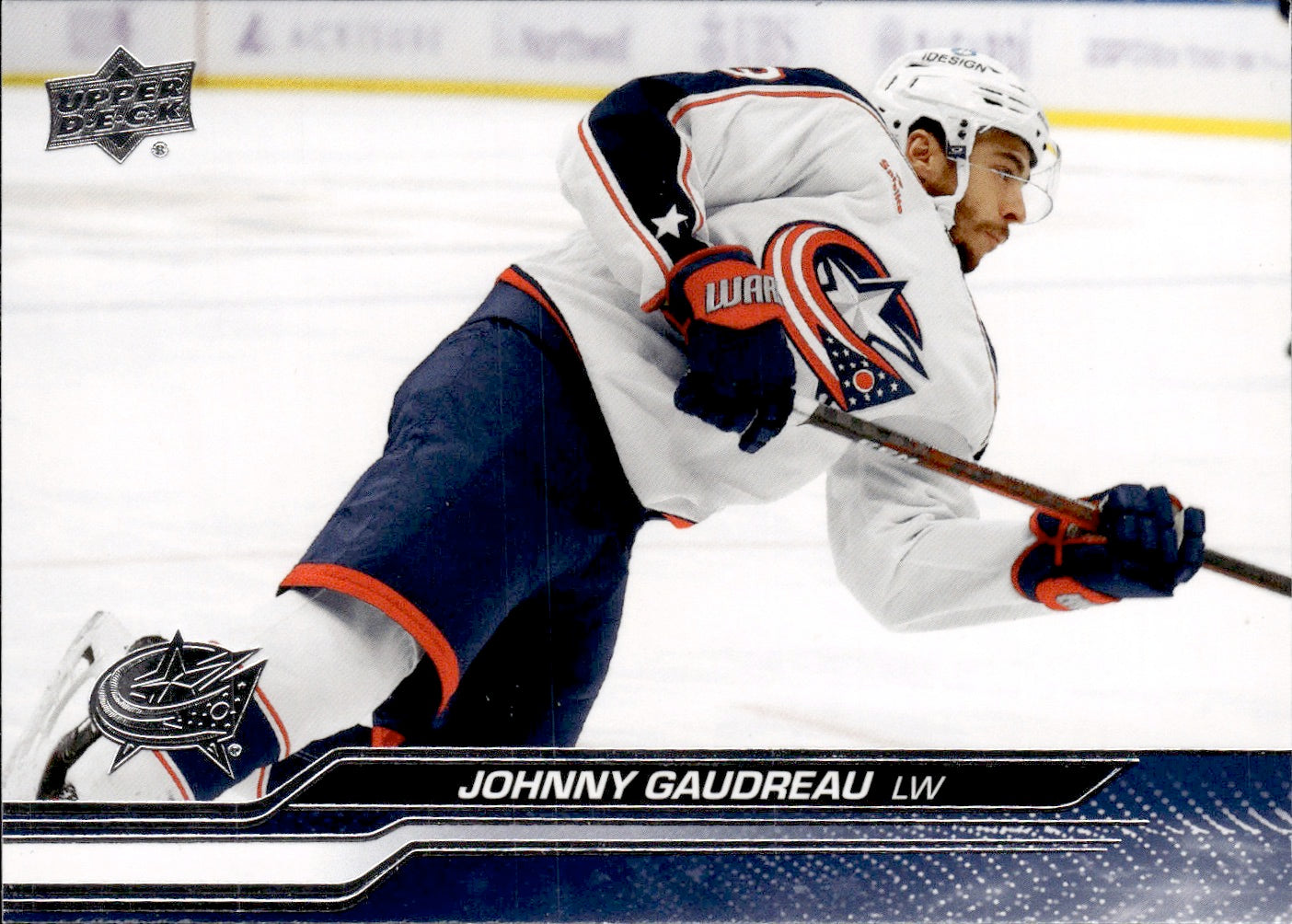 2023-24 Upper Deck Series 1 Hockey - Base #48 Johnny Gaudreau - Columbus Blue Jackets