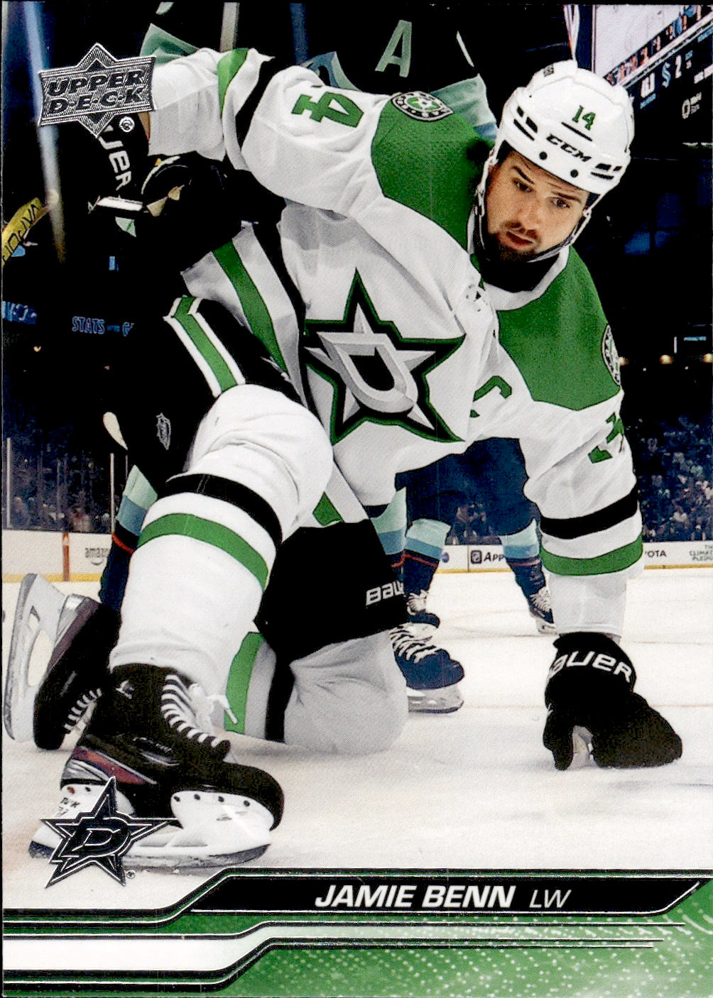 2023-24 Upper Deck Series 1 Hockey - Base #58 Jamie Benn - Dallas Stars