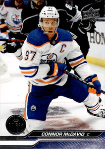 2023-24 Upper Deck Series 1 Hockey - Base #67 Connor McDavid - Edmonton Oilers