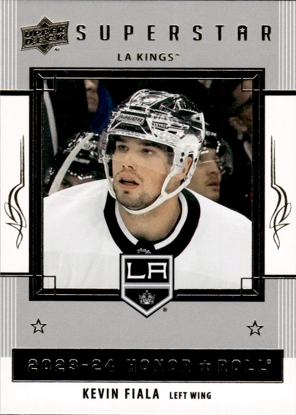 2023-24 Upper Deck Series 1 Hockey Honor Roll Superstars HR-15 Kevin Fiala - Los Angeles Kings