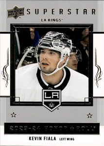 2023-24 Upper Deck Series 1 Hockey Honor Roll Superstars HR-15 Kevin Fiala - Los Angeles Kings