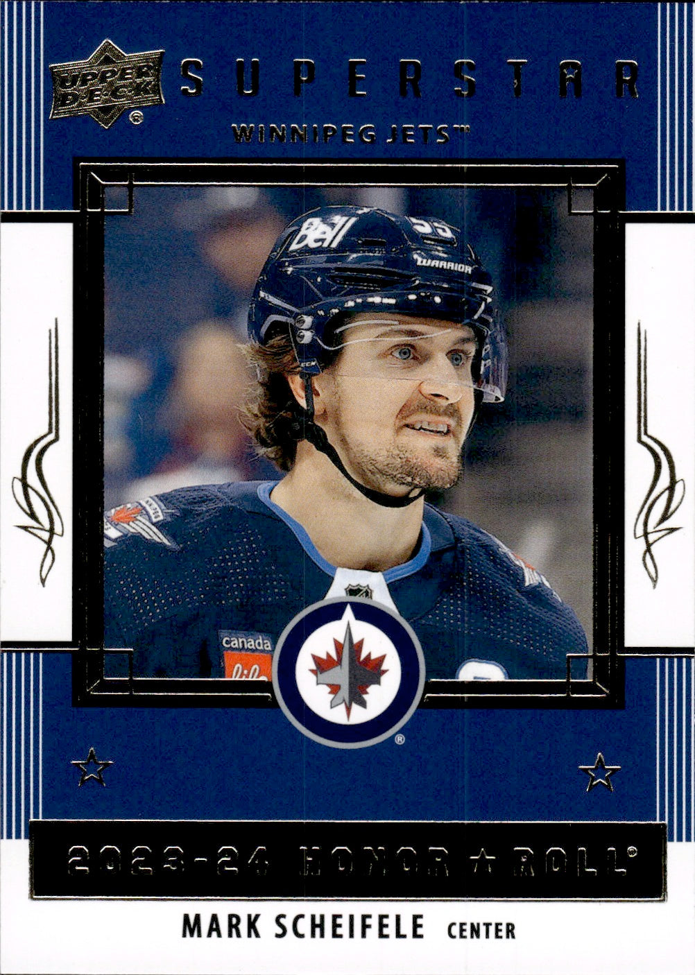 2023-24 Upper Deck Series 1 Hockey Honor Roll #HR-13 Mark Scheifele - Winnipeg Jets