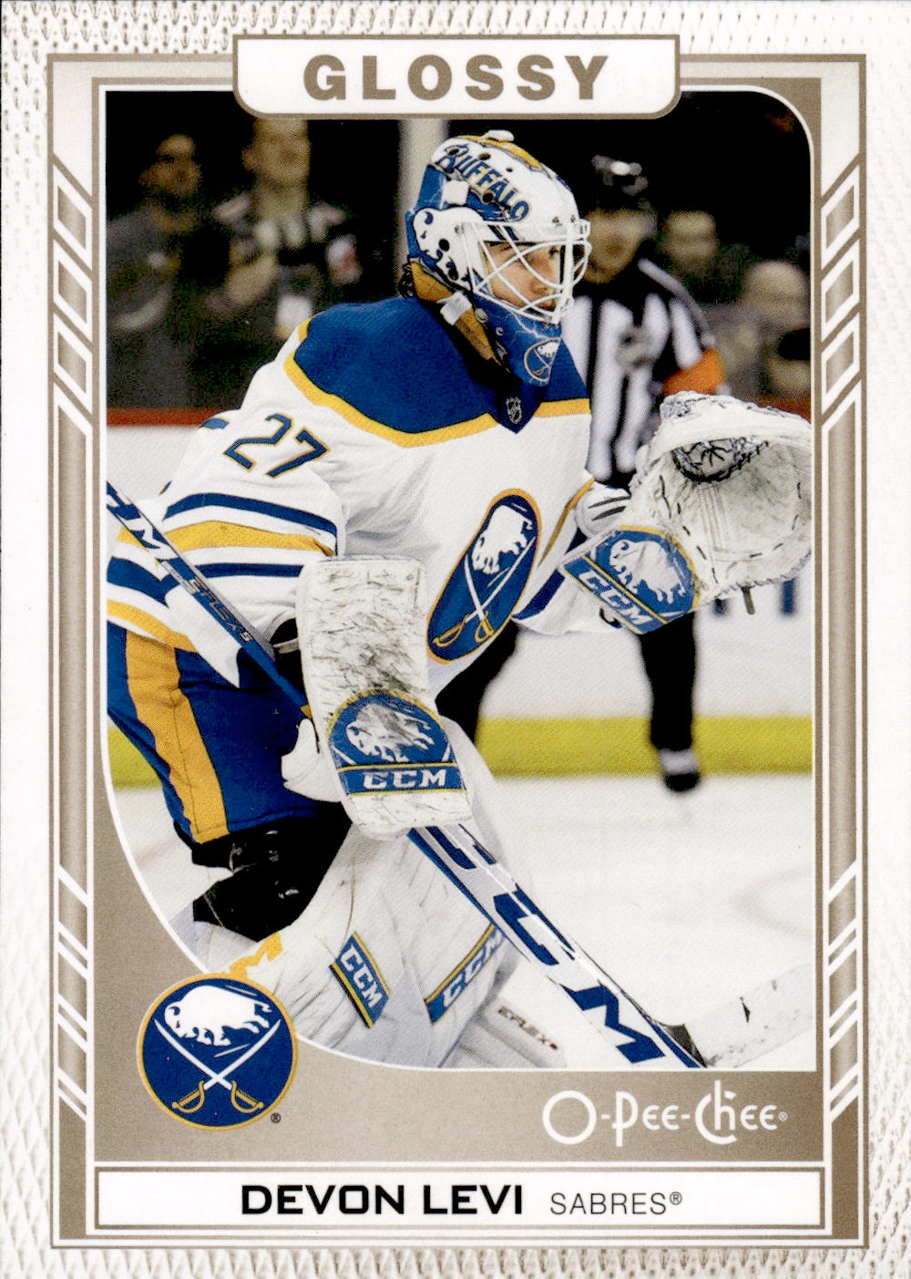 2023-24 Upper Deck Series 1 Hockey OPC Glossy #R-6 Devon Levi - Buffalo Sabres