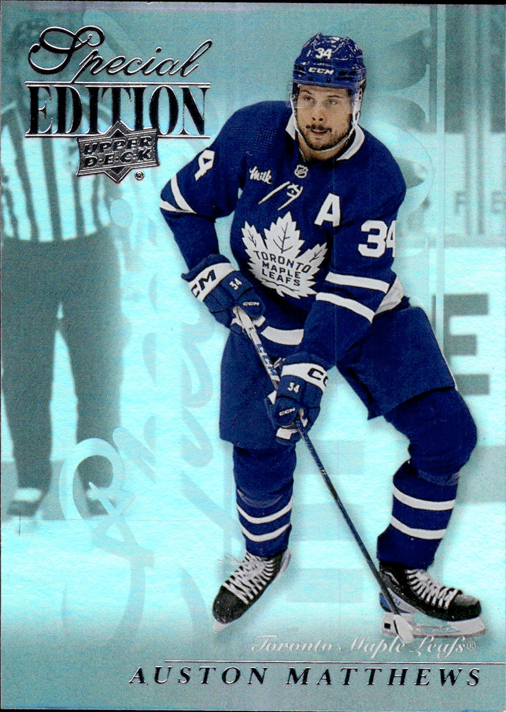 2023-24 Upper Deck Series 1 Hockey Special Edition #SE-32 Auston Matthews - Toronto Maple Leafs