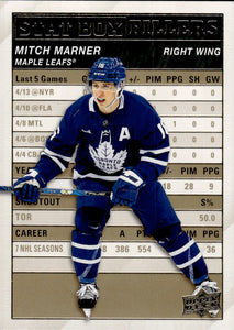 2023-24 Upper Deck Series 1 Hockey Stat Box Fillers #SB-7 Mitch Marner - Toronto Maple Leafs