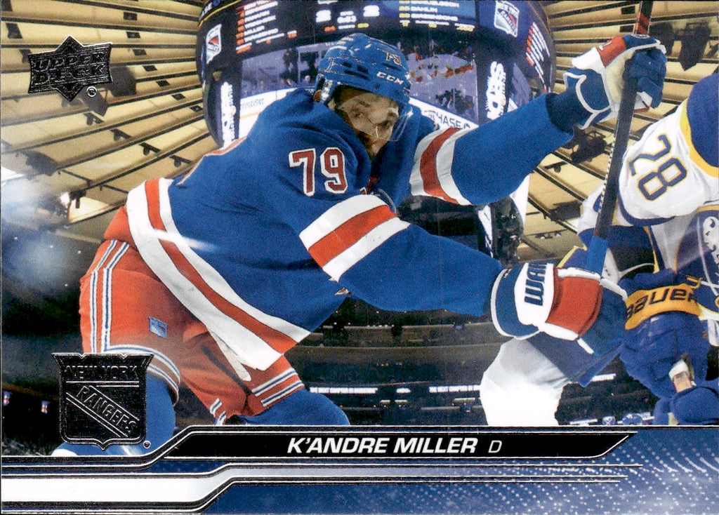 2023-24 Upper Deck Series 1 Hockey #125 K'Andre Miller - New York Rangers