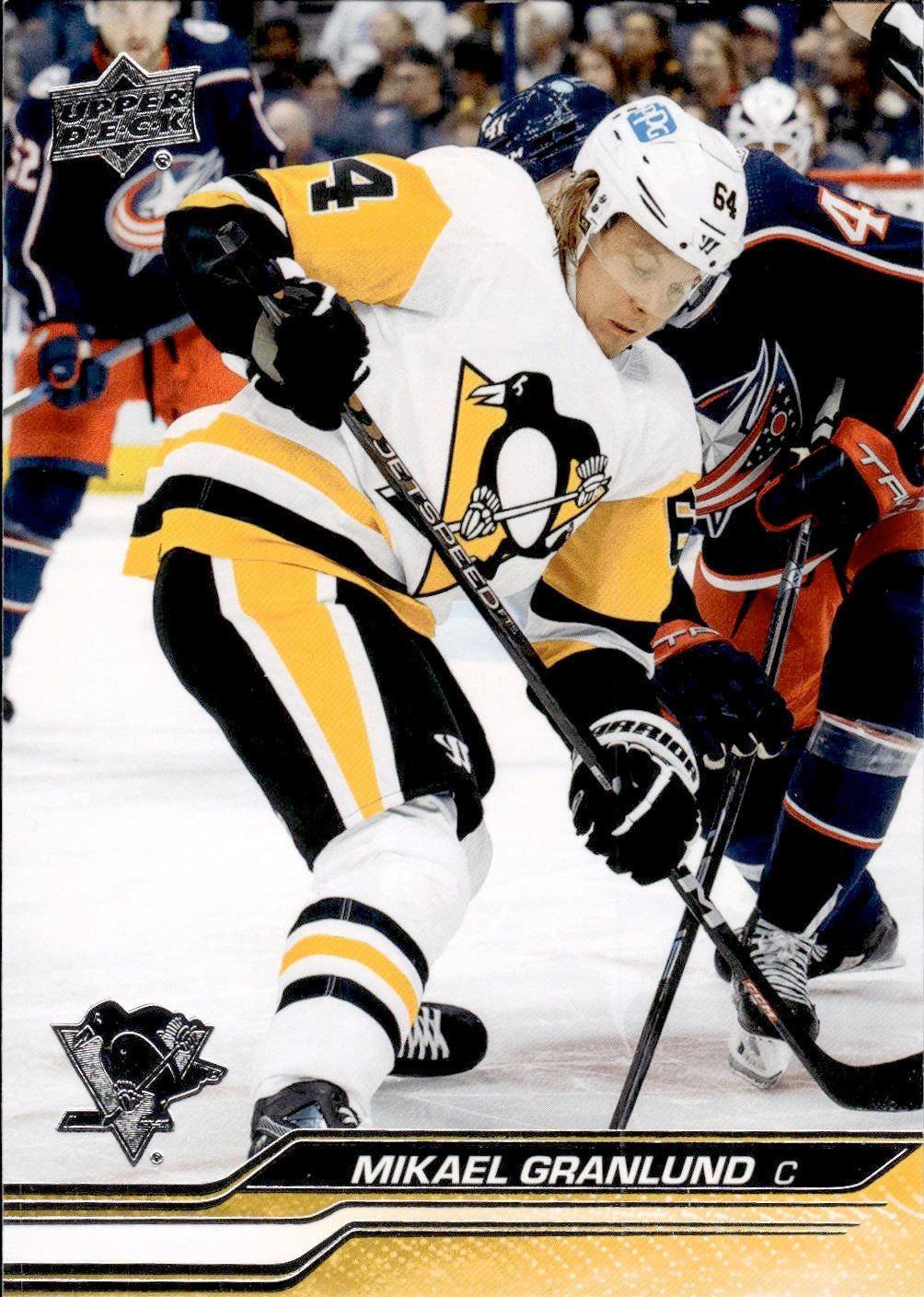 2023-24 Upper Deck Series 1 Hockey #140 Mikael Granlund - Pittsburgh Penguins