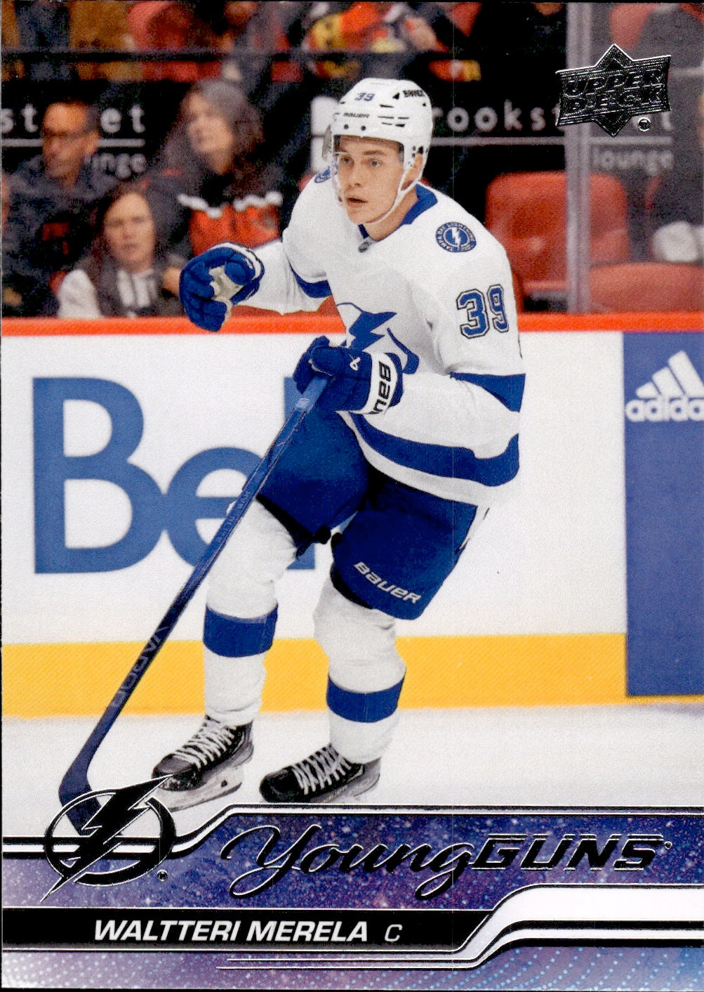 2023-24 Upper Deck Series 2 Hockey - Base - Young Guns #454 Waltteri Merela - Tampa Bay Lightning