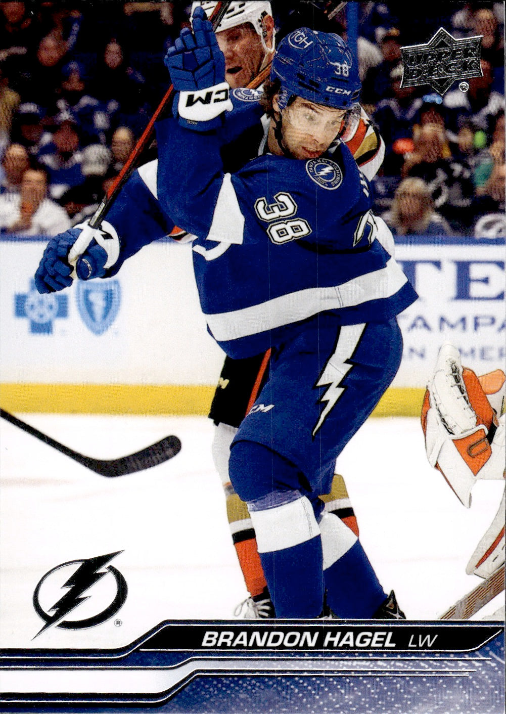 2023-24 Upper Deck Series 2 Hockey - Base #412 Brandon Hagel - Tampa Bay lightning