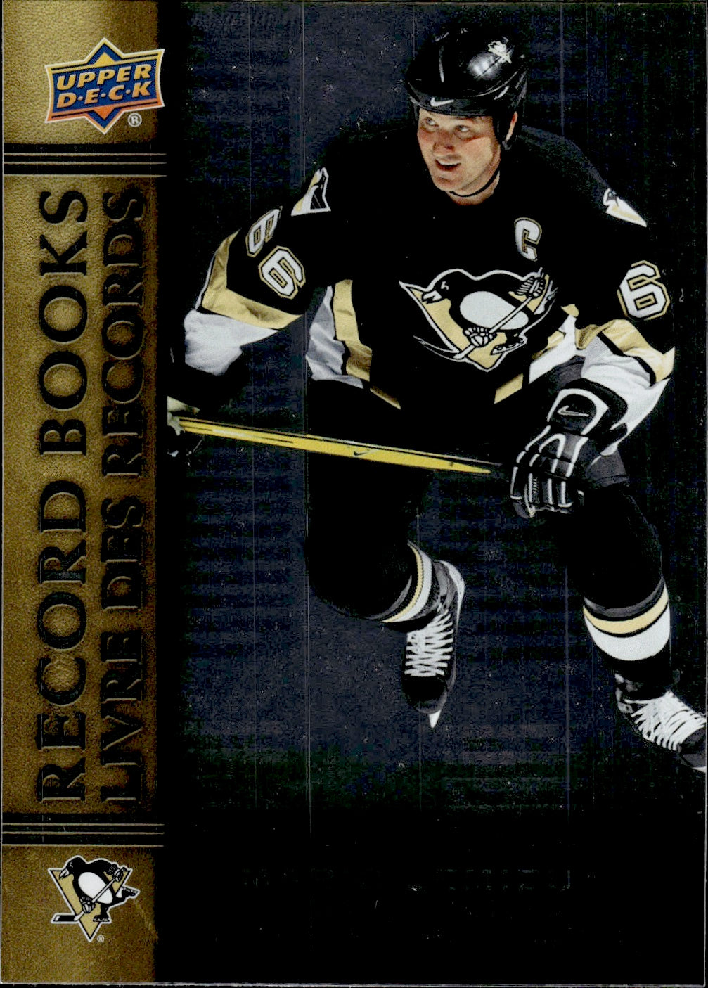 2023 Tim Hortons Collector's Series - Record Books #RB-5 Mario Lemieux - Pittsburgh Penguins