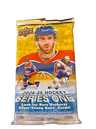 2024-25 Upper Deck Series 1 Hockey Retail Packet