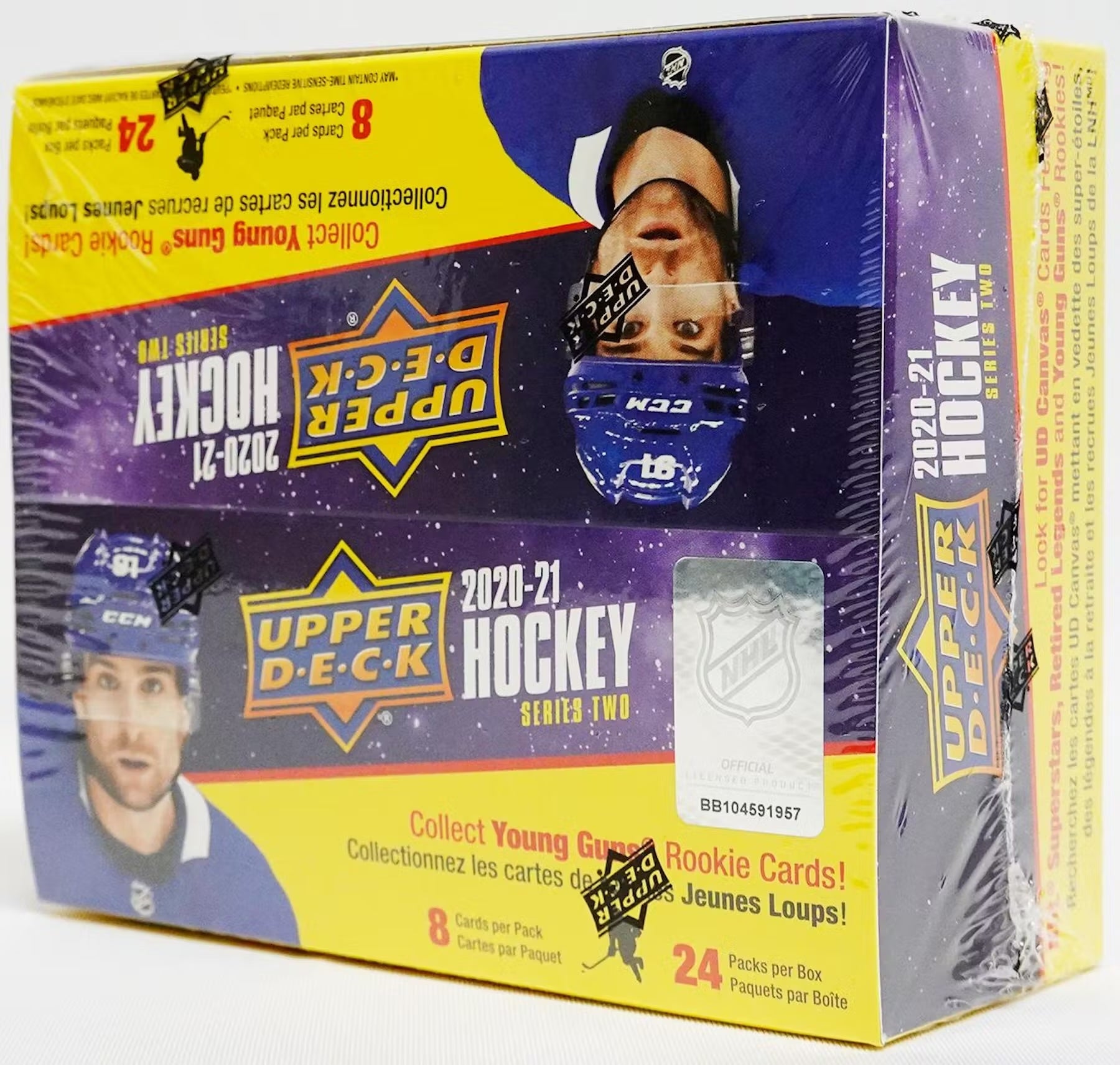 2020-21 Upper Deck Series 2 Hockey 24-Pack Retail Box