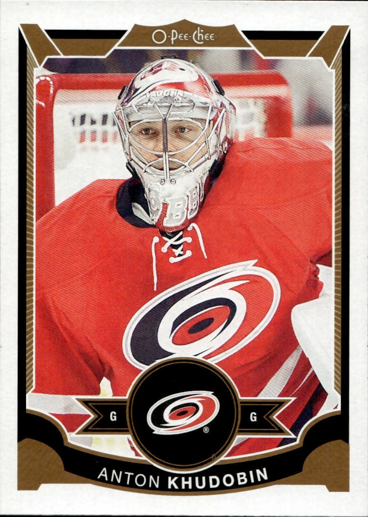 2015-16 Upper Deck O-Pee-Chee Hockey - Base #326 Anton Khodobin - Carolina Hurricanes