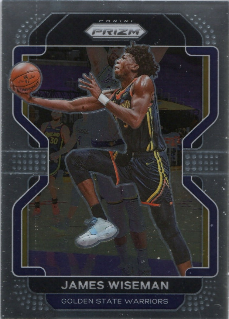 2021-22 Panini Prizm Basketball - Base # 61 James Wiseman - Golden State Warriors