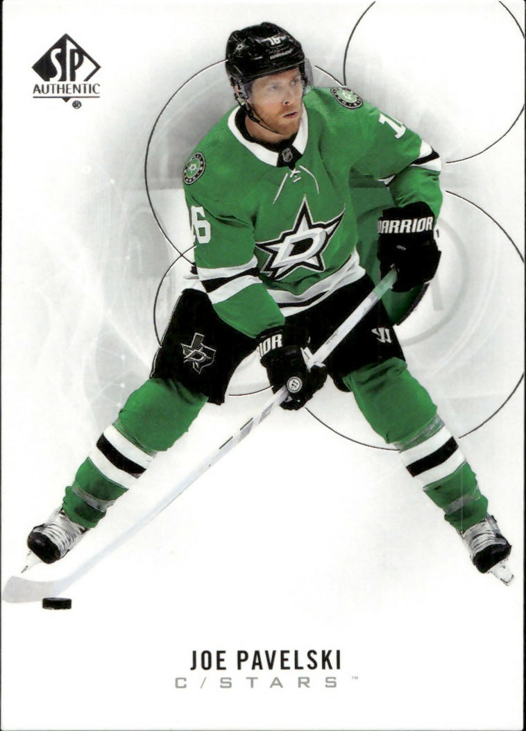 2020-21 Upper Deck Sp Authentic Hockey - Base #98 Joe Pavelski - Dallas Stars - A