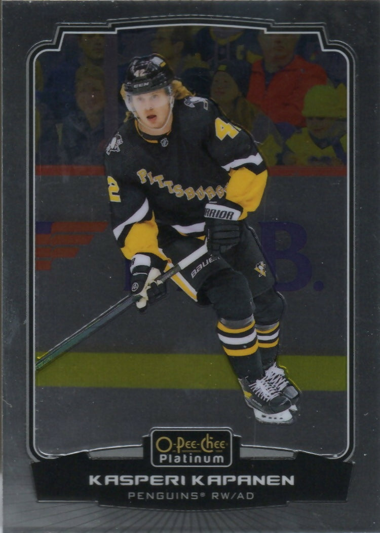 2022-23 Upper Deck O-Pee-Chee Platinum Hockey - Base #94 Kasperi Kapanen - Pittsburgh Penguins