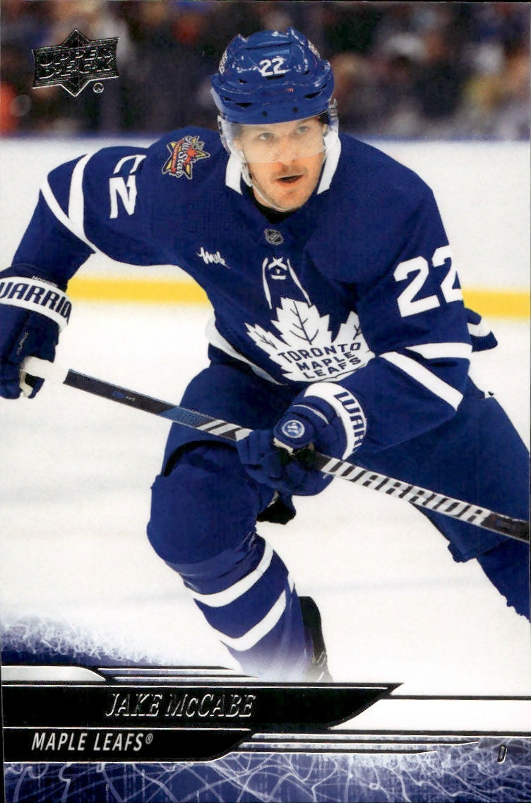 2024-25 Upper Deck Series 1 Hockey - Base #174 Jake McCabe - Toronto Maple Leafs