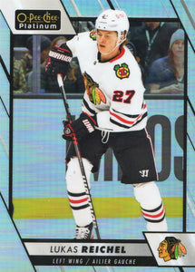 2023-24 Upper Deck O-Pee Chee Platinum Hockey - Base - Rainbow #174 Lukas Reichel - Chicago Blackhawks - A