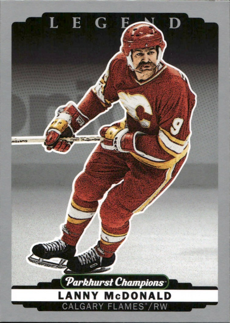 2022-23 Upper Deck Parkhurst Champions - Base - Silver #336 Lanny McDonald - Calgary Flames - A