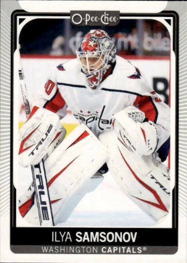 2021-22 Upper Deck O-Pee-Chee Hockey - Base #235 Ilya Samsonov - Washington Capitals