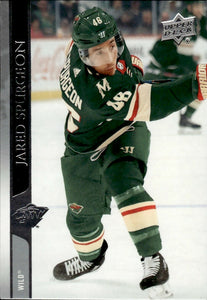 2020-21 Upper Deck Series 1 Hockey #93 Jared Spurgeon - Minnesota Wild