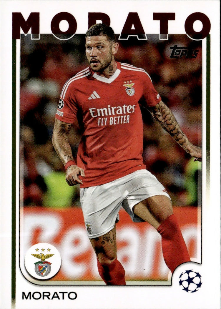 2024-25 Topps UEFA Club Competitions - Base #181 Morato - SL Benfica - A