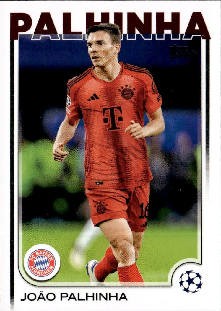 2024-25 Topps UEFA Club Competitions - Base #98 Joao Palhinha - FC Bayern Muchen - A