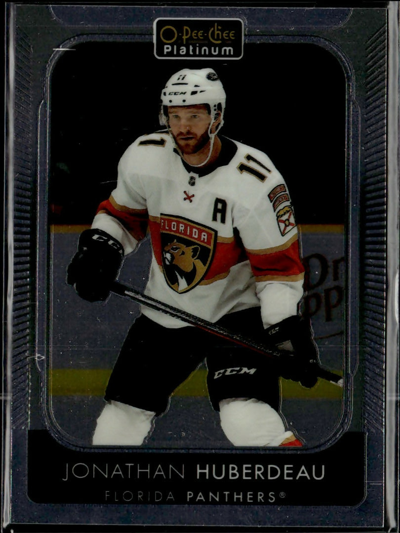2021-22 Upper Deck O-Pee-Chee Platinum Hockey - Base #16 Jonathan Huberdeau - Florida Panthers - A