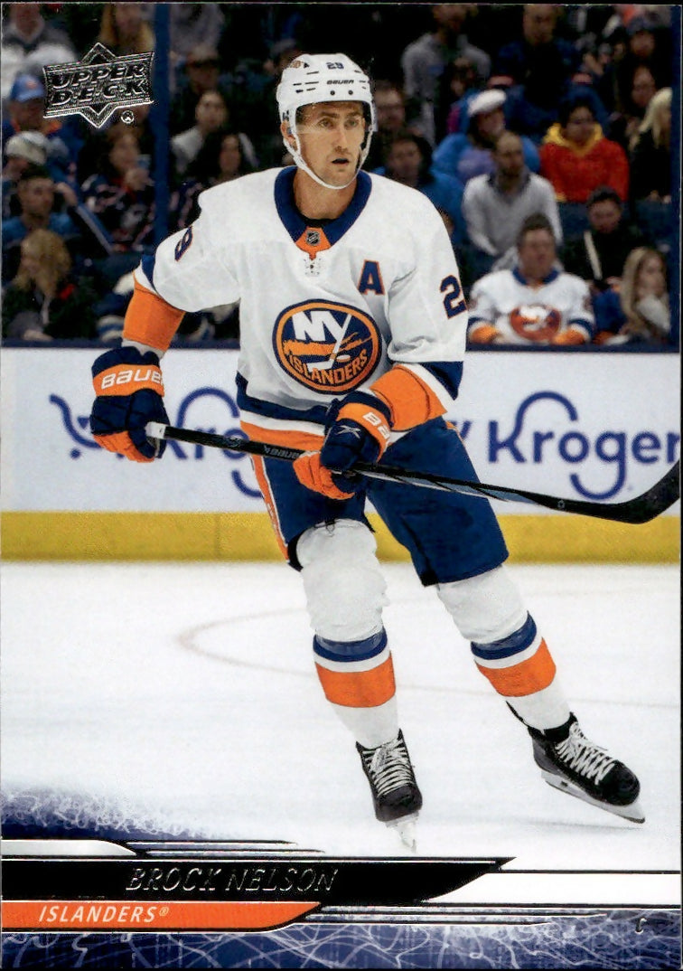 2024-25 Upper Deck Series 1 Hockey - Base #117 Brock Nelson - New York Islanders - A