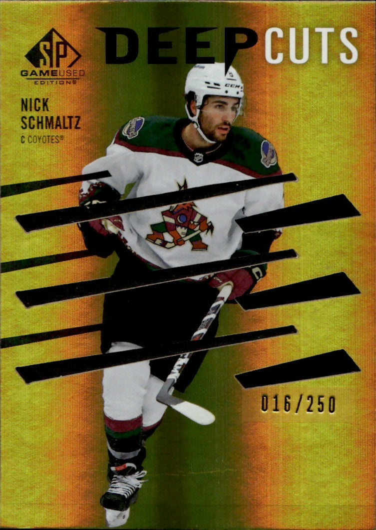 2023-24 Upper Deck SP Game Used Hockey - Deep Cuts :250 #DC-5 Nick Schmaltz - Arizona Coyotes - A