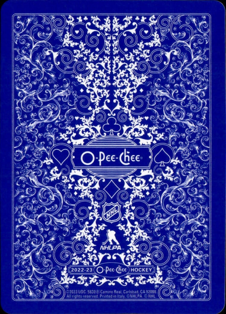 2022-23 Upper Deck O-Pee-Chee - Playing Card #8H Jonathan Huberdeau - Florida Panthers - B