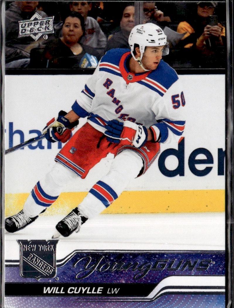 2023-24 Upper Deck Series 1 Hockey Base Young Guns #213 – Will Cuylle (New York Rangers)