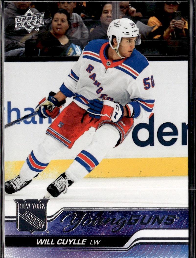 2023-24 Upper Deck Series 1 Hockey Base Young Guns #213 – Will Cuylle (New York Rangers)
