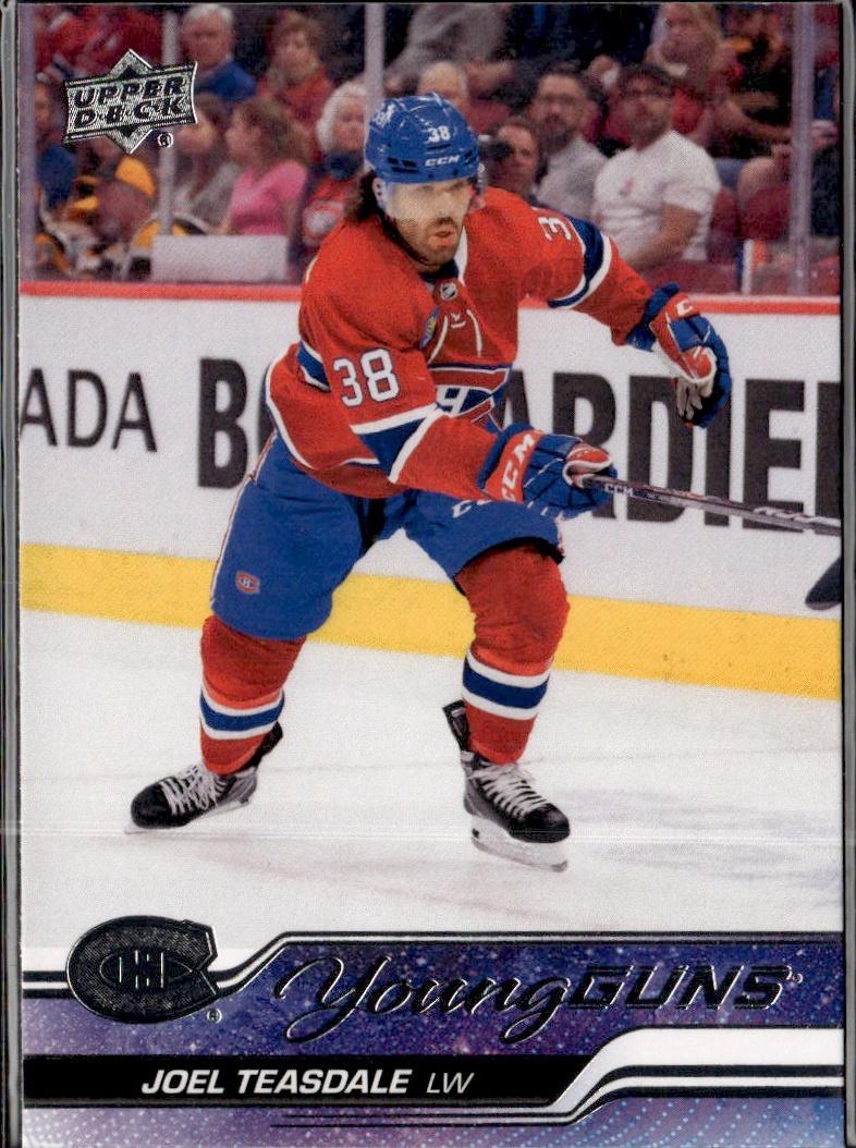 2023-24 Upper Deck Series 2 Hockey Base Young Guns #459 – Joel Teasdale (Montreal Canadiens)