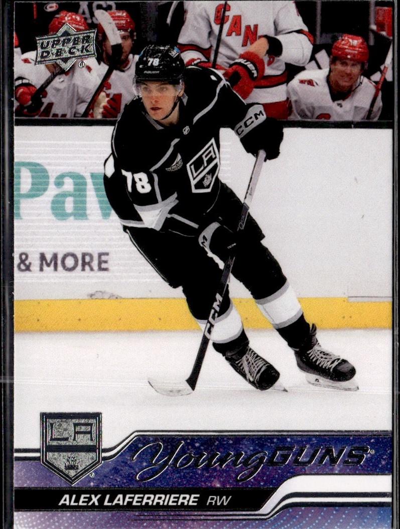 2023-24 Upper Deck Series 2 Hockey Base Young Guns #462 – Alex Laferriere (Los Angeles Kings)
