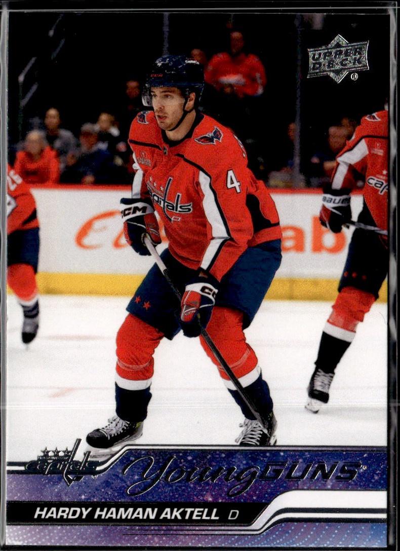 2023-24 Upper Deck Series 2 Hockey Base Young Guns #473 – Hardy Haman Aktell (Washington Capitals)
