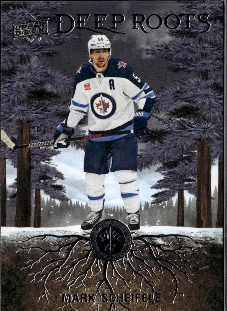 2023-24 Upper Deck Series 2 Hockey Deep Roots #DR-35 – Mark Scheifele (Winnipeg Jets)