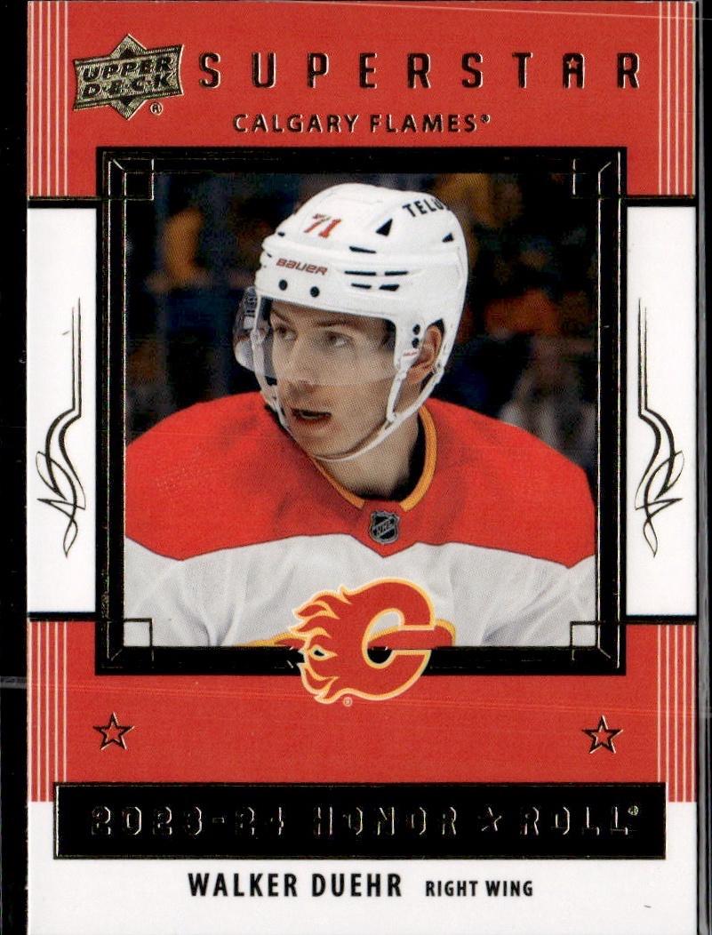 2023-24 Upper Deck Series 2 Hockey Honor Roll #HR69 – Walker Duehr (Calgary Flames)