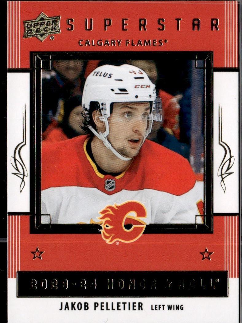 2023-24 Upper Deck Series 2 Hockey Honor Roll #HR52 – Jakob Pelletier (Calgary Flames)