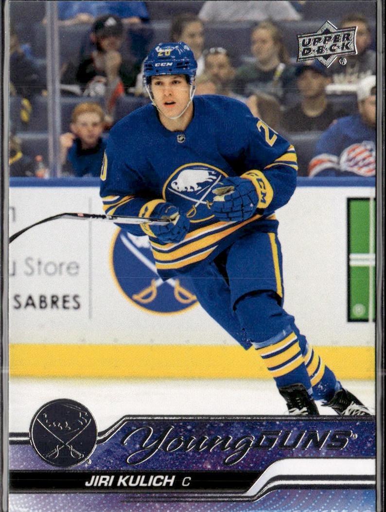 2023-24 Upper Deck Extended Series Hockey Base Young Guns #710 – Jiri Kulich (Buffalo Sabres)