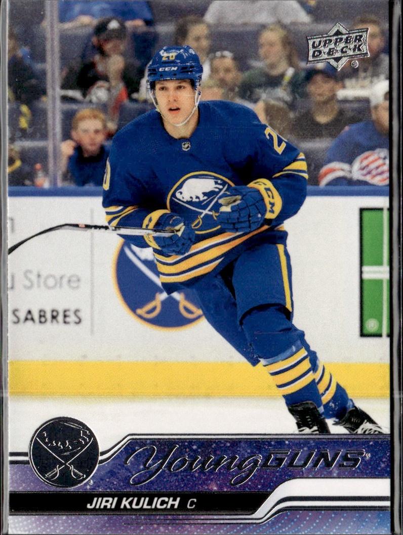 2023-24 Upper Deck Extended Series Hockey Base Young Guns #710 – Jiri Kulich (Buffalo Sabres)