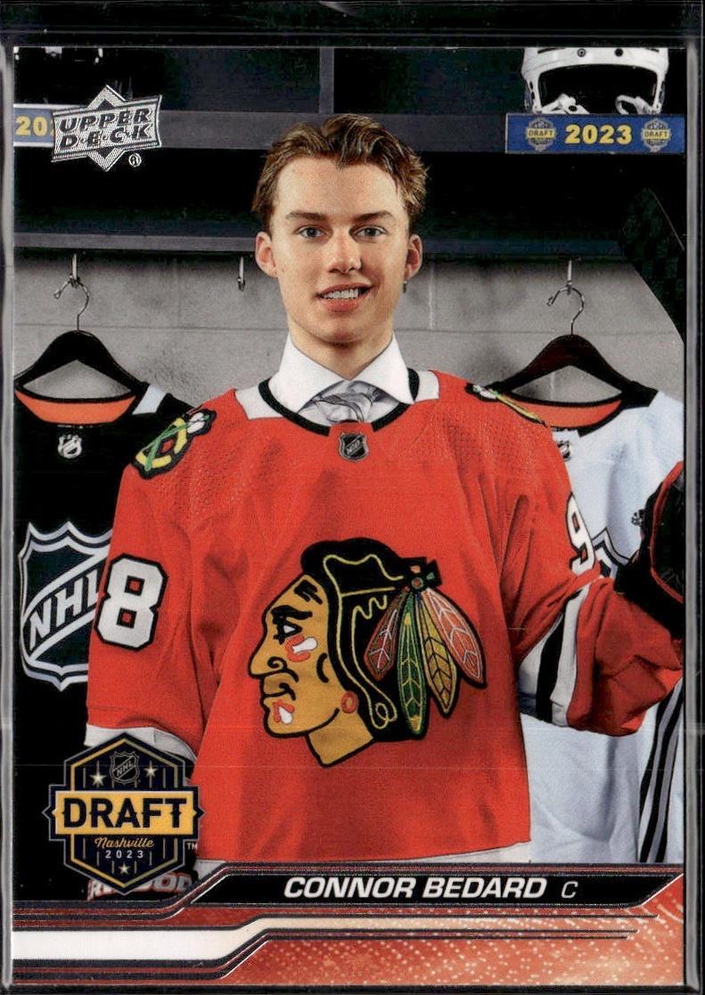 2023-24 Upper Deck Extended Series Hockey Base #740 – Connor Bedard (Chicago Blackhawks)